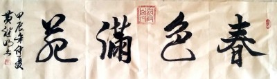 喜迎全国两会特别报道 中国著名书法家---黄继明